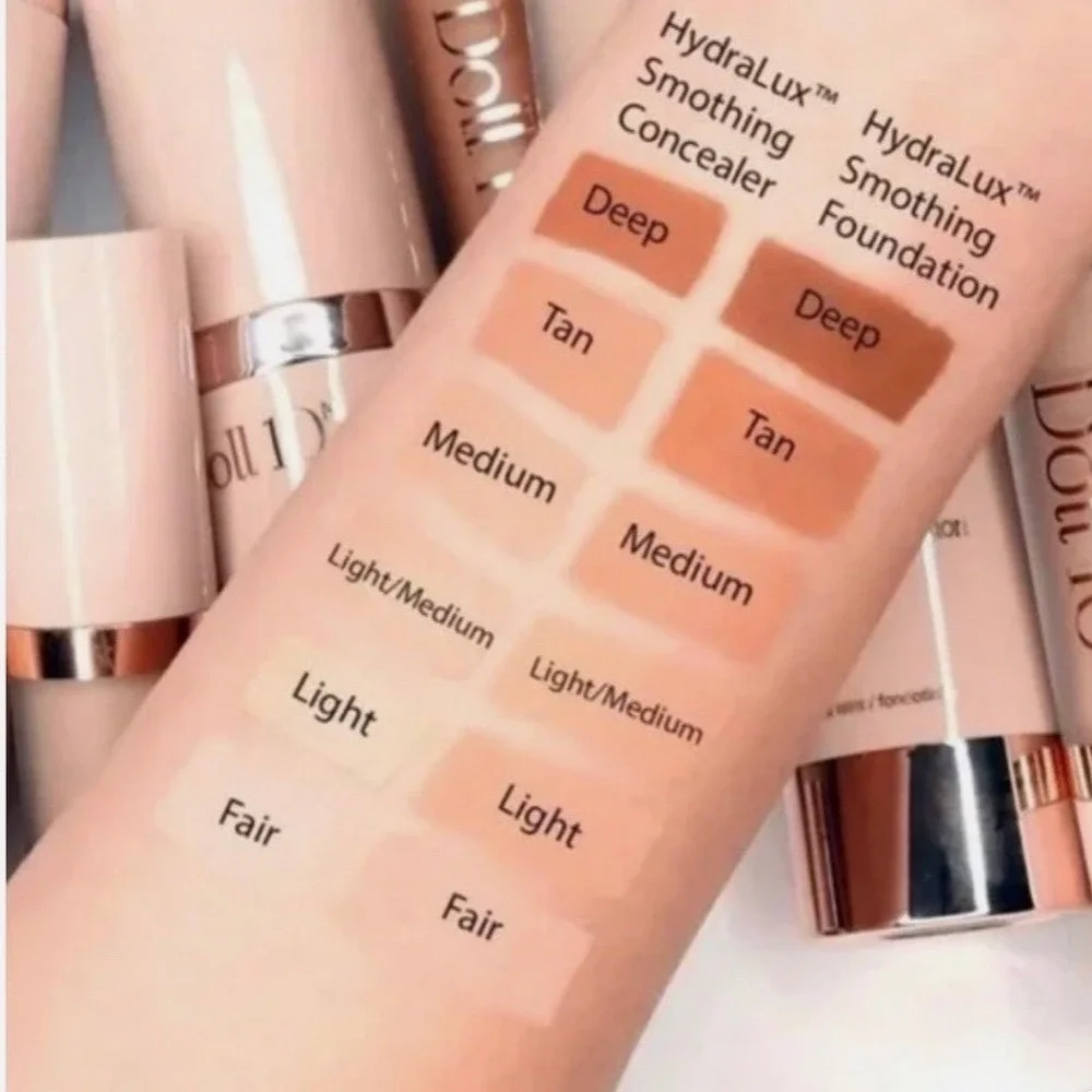 Doll 10 HydraLux Smoothing Foundation Deep 30ml 1‎ fl oz New